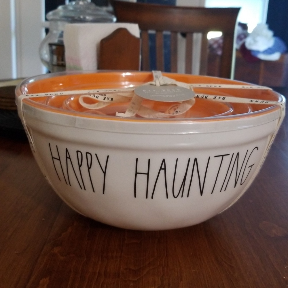 Rae Dunn Halloween Mixing Bowl Set of 3, NWT